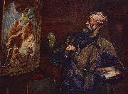 Honore Daumier, Der Maler